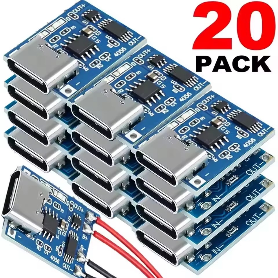 Usb Hub - 20-1Pcs Type C/Micro USB Charging Board