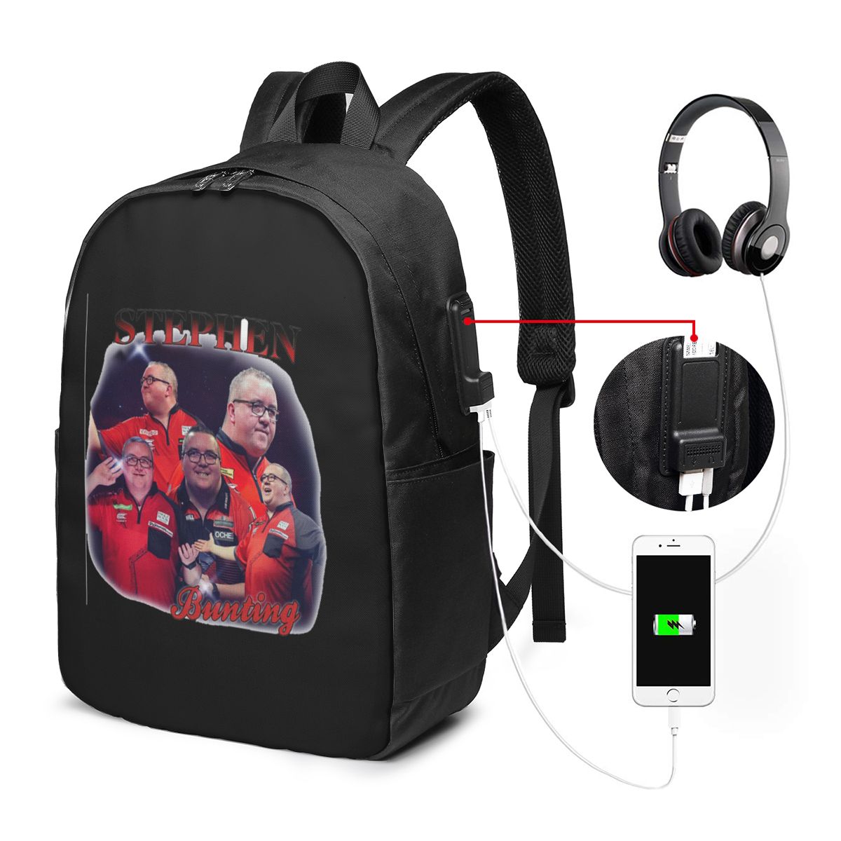 Stephen Bunting Bootleg Backpa - огляд і ціна Laptop Bag