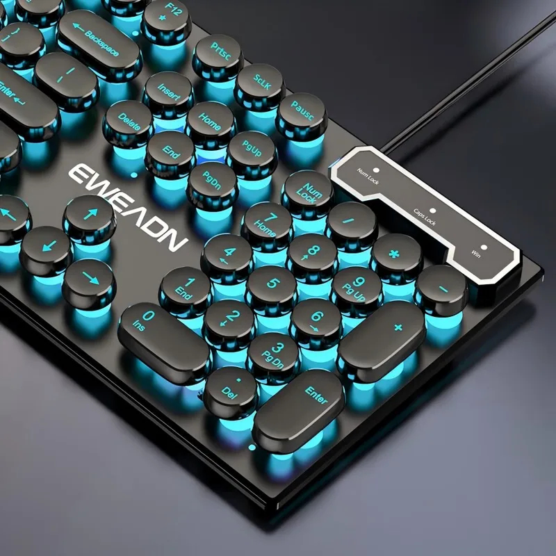 Retro Punk Mechanical Feel Key - огляд і ціна Laptop Mouse