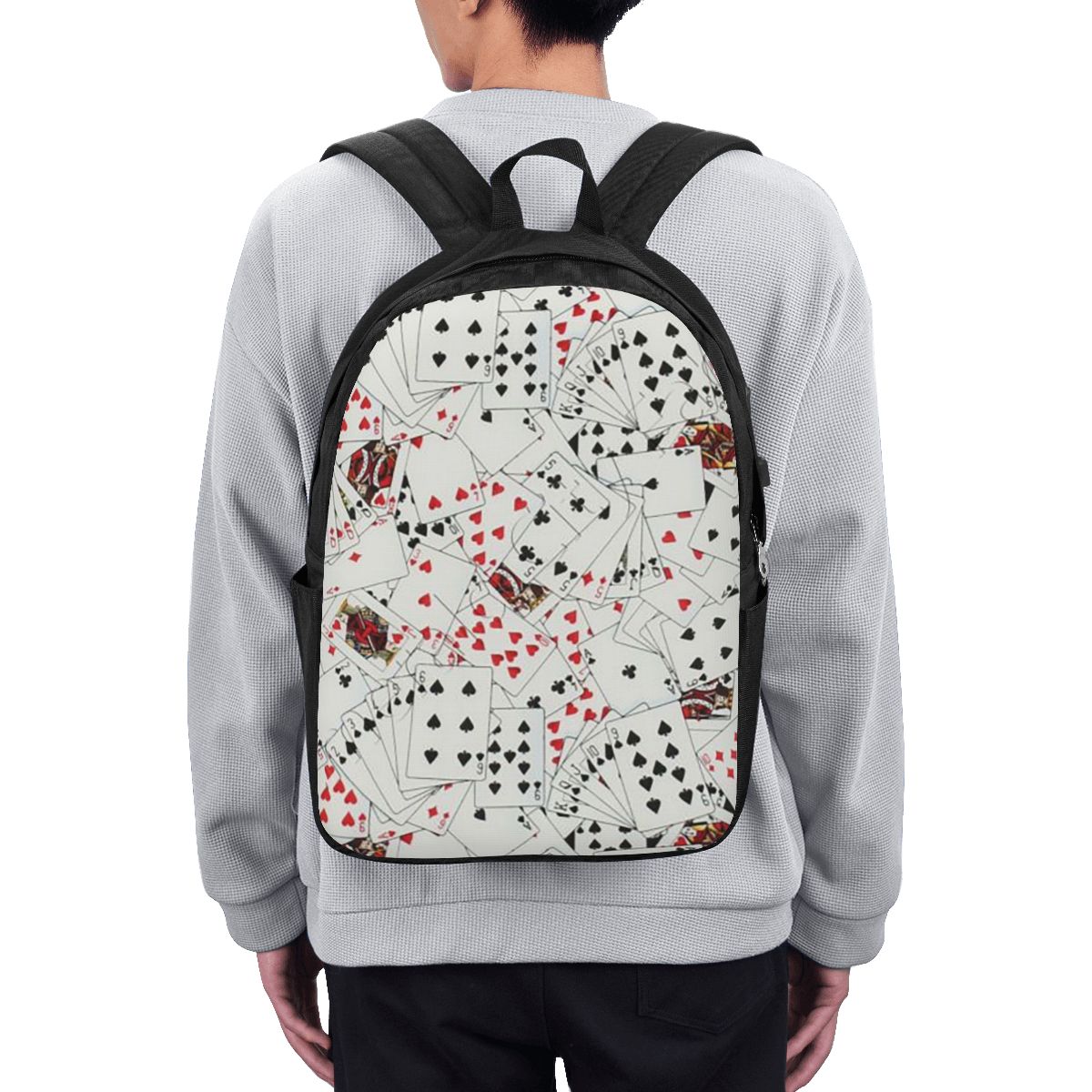 Playing Cards Poker Print Back - огляд і ціна Laptop Bag