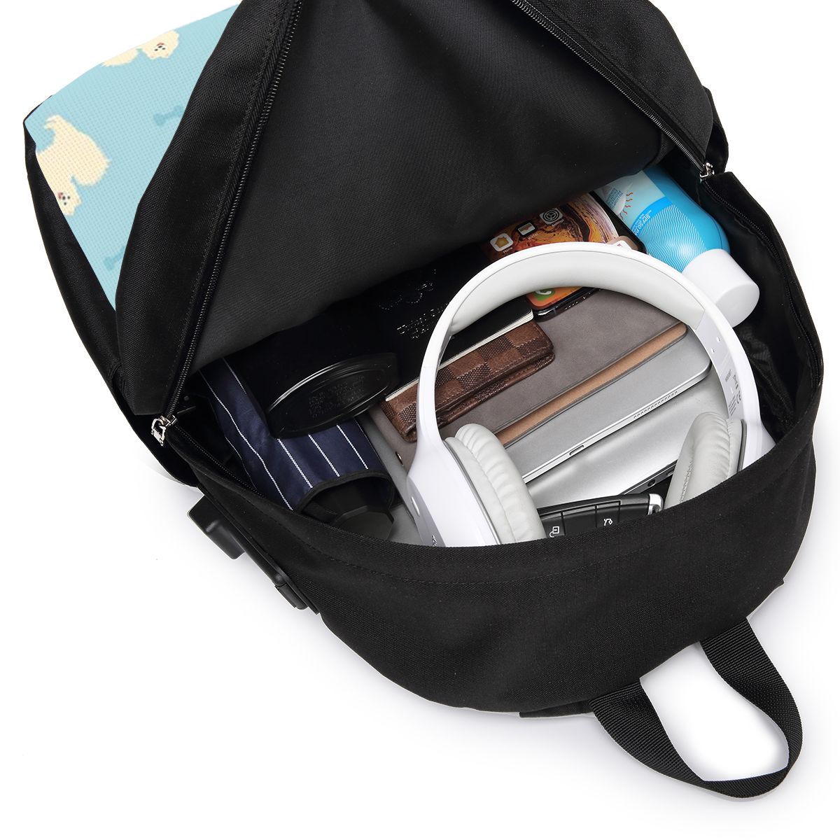 Samoyed Dog Backpack Travel No - огляд і ціна Laptop Bag