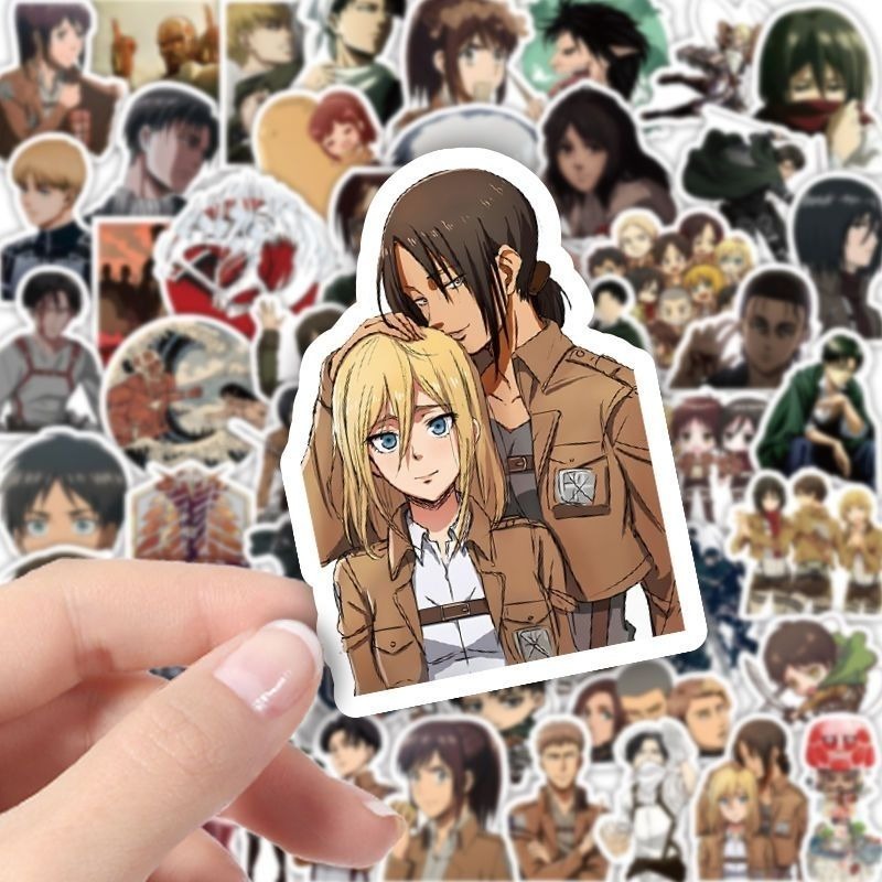 60Pcs Attack on Titan Anime St - огляд і ціна Laptop Accessories & Repair Jagtap Dairy Pimple Nilakh Pimpri Chinchwad Maharashtra