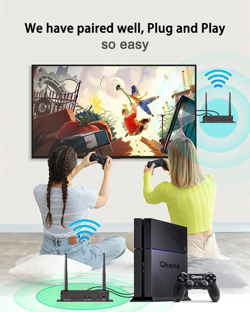 Wireless KVM Extender HDMI Vid - огляд і ціна Laptop Mouse