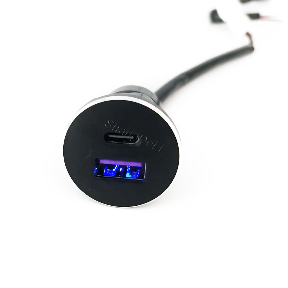 1PC Car Dual USB Outlet Charge - огляд і ціна Usb C Hub