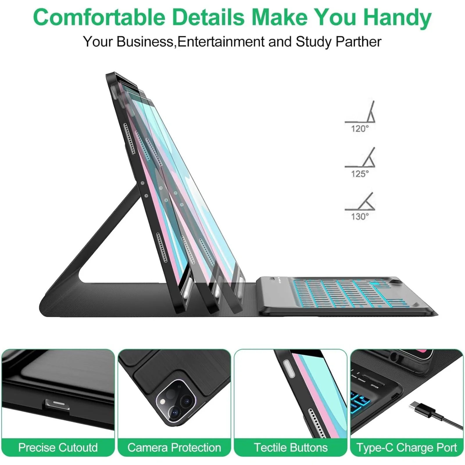 Keyboard Case & Mouse for iPad - огляд і ціна Keyboard Cover