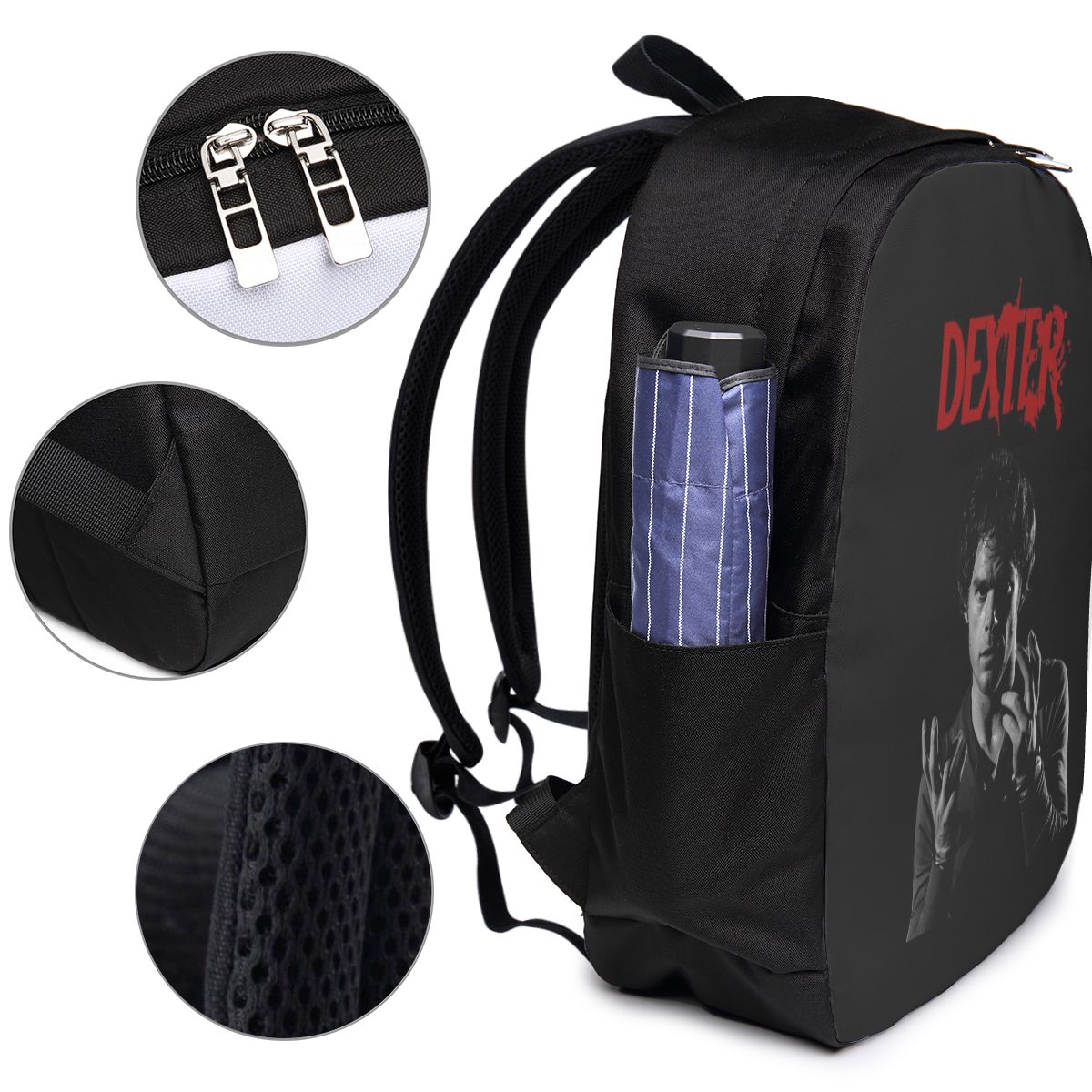 Movie Dexter Morgan Backpack T - огляд і ціна Laptop Bag